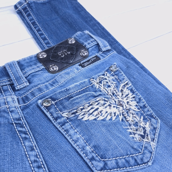 Miss Me Women's Blue Jeans - Picture 5 of 6